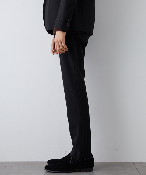 STUDIOUS（ステュディオス）の「STUDIOUS マルチストレッチテーパードスラックス（スラックス・メンズ・グレー/ダークグリーン/ブラック・1/3/2）」の22枚目の写真