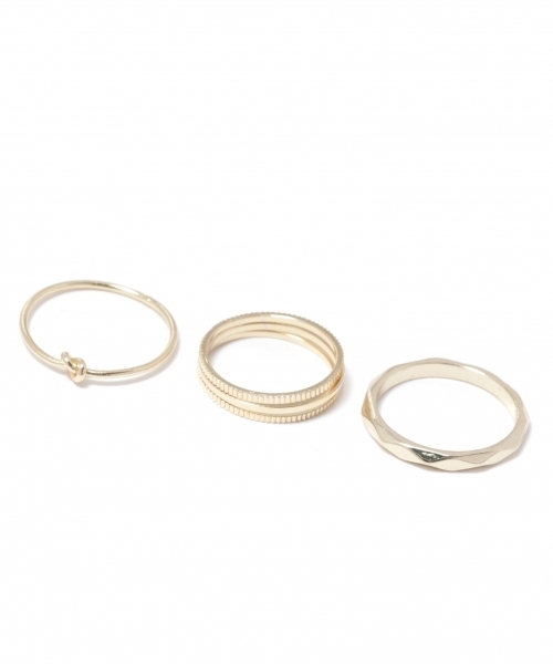 GLOBAL WORK（グローバルワーク）の「アソートセットリング/764890（リング・レディース・ライトイエロー/その他/ゴールド/イエロー系その他/イエロー系その他2・FREE）」の10枚目の写真