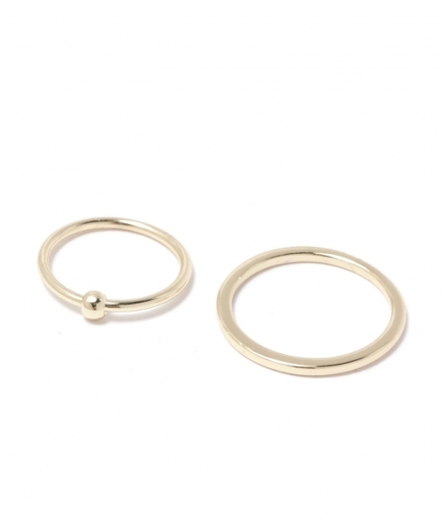 GLOBAL WORK（グローバルワーク）の「アソートセットリング/764890（リング・レディース・ライトイエロー/その他/ゴールド/イエロー系その他/イエロー系その他2・FREE）」の17枚目の写真