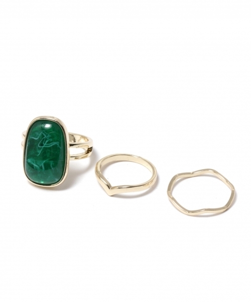 GLOBAL WORK（グローバルワーク）の「アソートセットリング/764890（リング・レディース・ライトイエロー/その他/ゴールド/イエロー系その他/イエロー系その他2・FREE）」の20枚目の写真