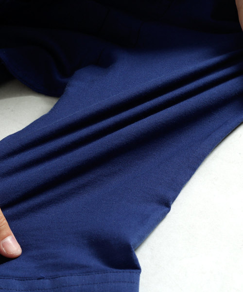 MONO-MART(モノマート)の「バンドカラー ハイストレッチ L/S オックスフォード シャツ(シャツ/ブラウス・メンズ・ブラック/ベージュ/ネイビー/オフホワイト/グレー/オリーブドラブ/ブルー/バーガンディー/サックスブルー・M/L/XL/S)」の11枚目の写真