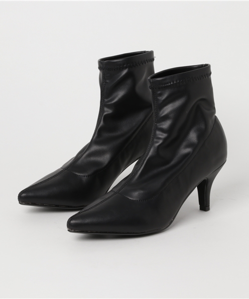 SLY（スライ）の「SHAPED SHORT BOOTS（ブーツ）」 - WEAR