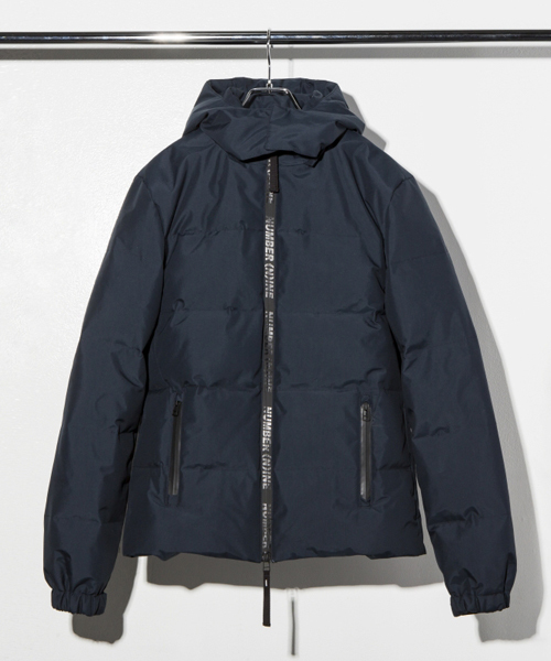 [美品]NUMBER (N)INE denim　ブラックダウンジャケット セール】NUMBER (N)INE DENIM(ナンバーナインデニム)ブリザテック