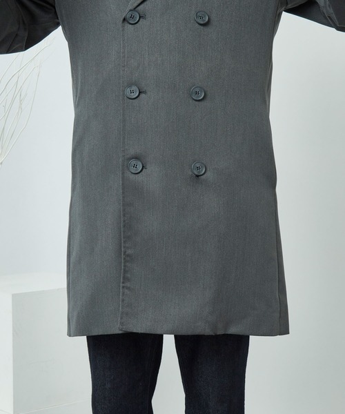 MONO-MART(モノマート)の「T/R ビッグシルエットトレンチコート BIGトレンチコート(MONO-MART)(トレンチコート・メンズ・ブラック/ベージュ/パープル/ネイビー/ブラック系その他/キャメル/ブラウン/ブラウン系その他/ブラウン系その他2・FREE)」の16枚目の写真