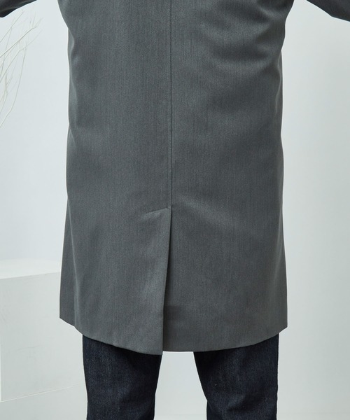 MONO-MART(モノマート)の「T/R ビッグシルエットトレンチコート BIGトレンチコート(MONO-MART)(トレンチコート・メンズ・ブラック/ベージュ/パープル/ネイビー/ブラック系その他/キャメル/ブラウン/ブラウン系その他/ブラウン系その他2・FREE)」の18枚目の写真