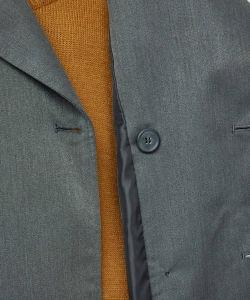 MONO-MART(モノマート)の「T/R ビッグシルエットトレンチコート BIGトレンチコート(MONO-MART)(トレンチコート・メンズ・ブラック/ベージュ/パープル/ネイビー/ブラック系その他/キャメル/ブラウン/ブラウン系その他/ブラウン系その他2・FREE)」の12枚目の写真