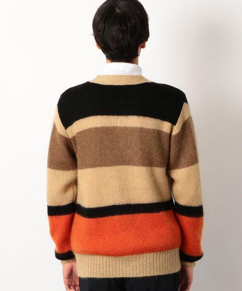 green label relaxing（グリーンレーベルリラクシング）の「[コートロール] SC★ CR*GLR MLT/B SHAGY カーディガン ◆（カーディガン/ボレロ・メンズ・ベージュ/グレー・LARGE/SMALL/MEDIUM）」の3枚目の写真