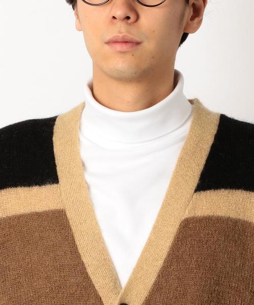 green label relaxing（グリーンレーベルリラクシング）の「[コートロール] SC★ CR*GLR MLT/B SHAGY カーディガン ◆（カーディガン/ボレロ・メンズ・ベージュ/グレー・LARGE/SMALL/MEDIUM）」の7枚目の写真