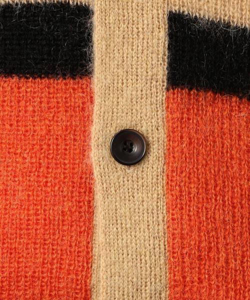 green label relaxing（グリーンレーベルリラクシング）の「[コートロール] SC★ CR*GLR MLT/B SHAGY カーディガン ◆（カーディガン/ボレロ・メンズ・ベージュ/グレー・LARGE/SMALL/MEDIUM）」の12枚目の写真