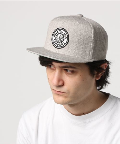 Brixton ブリクストン の ブリクストン キャップ スナップバック Rival グレー Brixton キャップ Wear