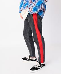 MONKEY TIME | ＜monkey time＞ LINE DENIM SLIM TAPERED/デニムパンツ(デニムパンツ)
