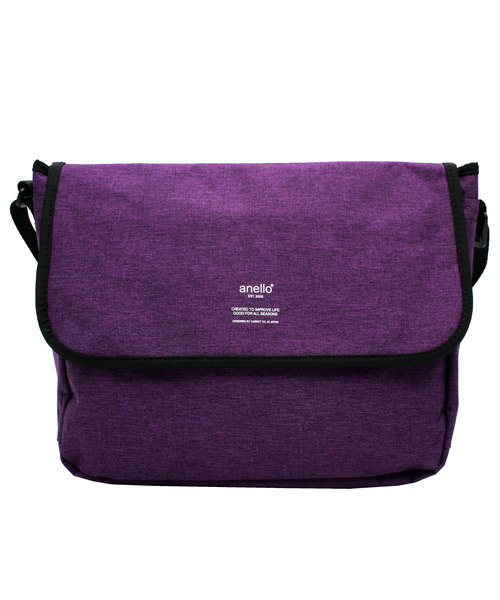 anello（アネロ）の「ポリキャンバス メッセンジャーバッグ anello（メッセンジャーバッグ・メンズ・ブラック/パープル/ネイビー/グレー/ピンク/ブルー/グリーン/ブルー系その他/ピンク系その他・FREE）」の8枚目の写真