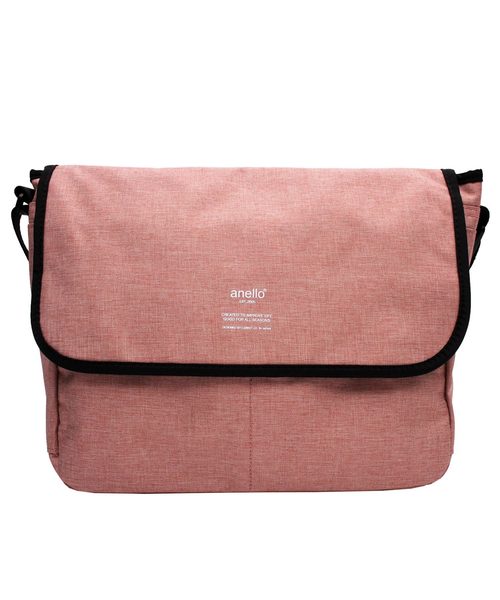 anello（アネロ）の「ポリキャンバス メッセンジャーバッグ anello（メッセンジャーバッグ・メンズ・ブラック/パープル/ネイビー/グレー/ピンク/ブルー/グリーン/ブルー系その他/ピンク系その他・FREE）」の9枚目の写真