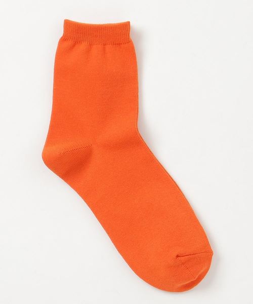 WEGO（ウィゴー）の「WEGO/無地ソックス（ソックス/靴下・レディース・ピンク系その他/ホワイト/グリーン/ライトグレー/イエロー/レッド/オレンジ/ブラック/アイボリー/ライトパープル・FREE）」の13枚目の写真