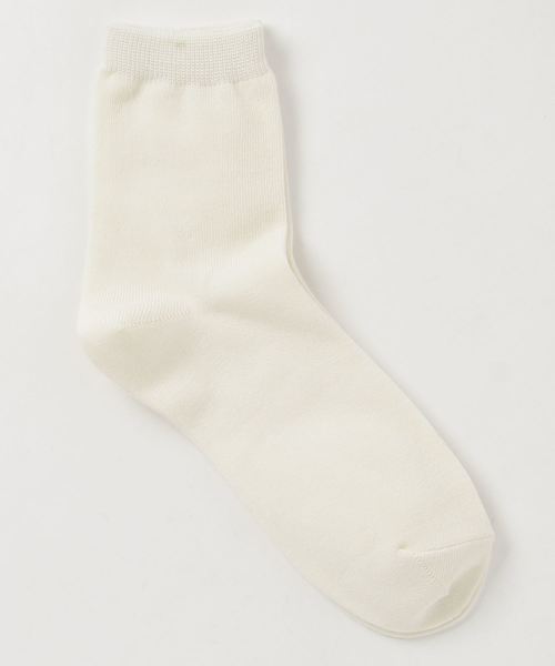 WEGO（ウィゴー）の「WEGO/無地ソックス（ソックス/靴下・レディース・ピンク系その他/ホワイト/グリーン/ライトグレー/イエロー/レッド/オレンジ/ブラック/アイボリー/ライトパープル・FREE）」の3枚目の写真