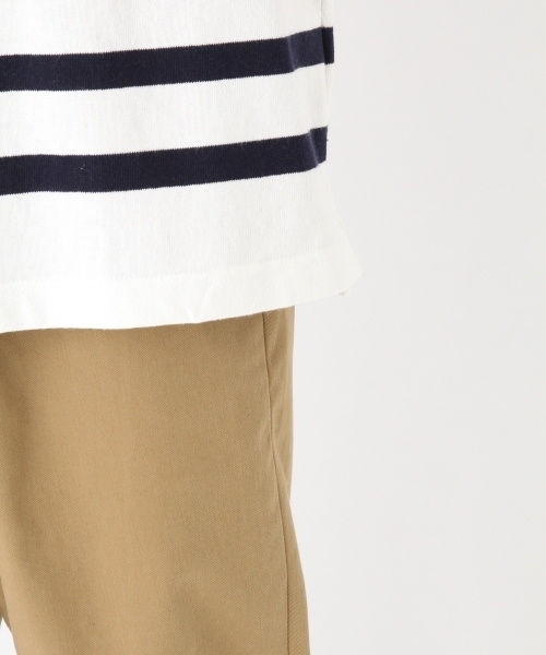 niko and...（ニコアンド）の「バスクボーダー7分袖プルオーバー【niko and ...】（Tシャツ/カットソー・メンズ・ブラック/ブルー/オフホワイト/ピンク・LARGE/MEDIUM）」の16枚目の写真