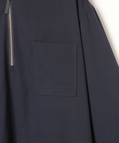 GLOBAL WORK(グローバルワーク)の「TRハーフZIPシャツプルオーバー/801559(シャツ/ブラウス・メンズ・ネイビー/ワインレッド/グレー・MEDIUM/LARGE)」の7枚目の写真