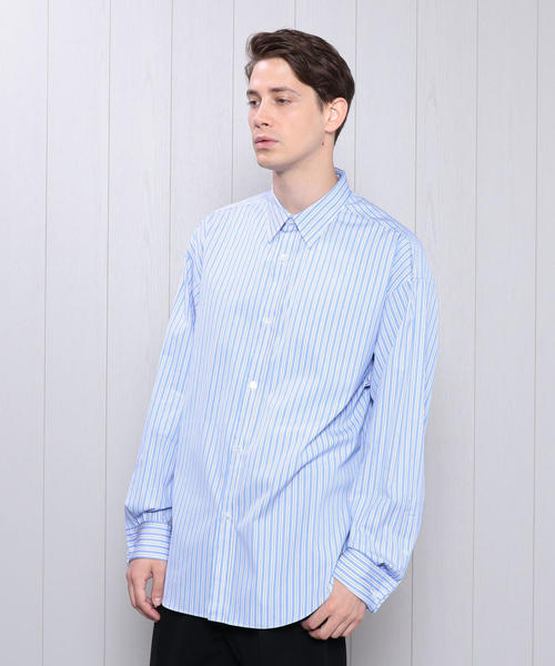 H　BEAUTY&YOUTH UNITED ARROWS（エイチビューティーアンドユースユナイテッドアローズ）の「＜H＞DOUBLE CUFFS REGULAR COLLAR SHIRT/シャツ. ◇（シャツ/ブラウス・メンズ・コバルトブルー/ライトブルー/その他1/その他2/その他3/その他4・MEDIUM/SMALL/LARGE）」の6枚目の写真
