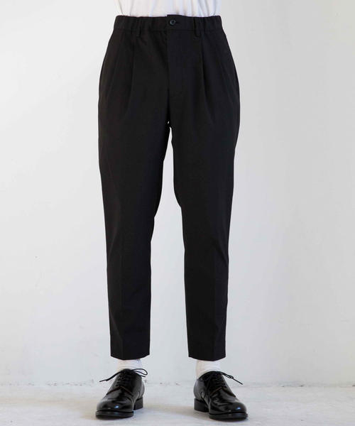 green label relaxing（グリーンレーベルリラクシング）の「【WEB限定】OS★★T/R 2P EASY テーパードパンツ / アンクルパンツ Ⅱ（スラックス・メンズ・グレー/ネイビー/ブラック・LARGE/X-SMALL/X-LARGE/SMALL/MEDIUM）」の12枚目の写真