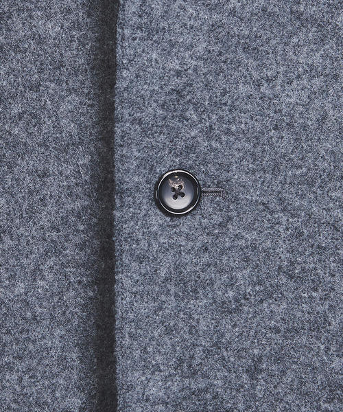 UNITED ARROWS（ユナイテッドアローズ）の「UASB ジャージー チェスターコート（チェスターコート・メンズ・ネイビー/グレー・X-LARGE/MEDIUM/SMALL/LARGE）」の10枚目の写真