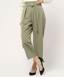 YECCA VECCA | Ｐ．ダブルクロスワイドパンツ(その他パンツ)