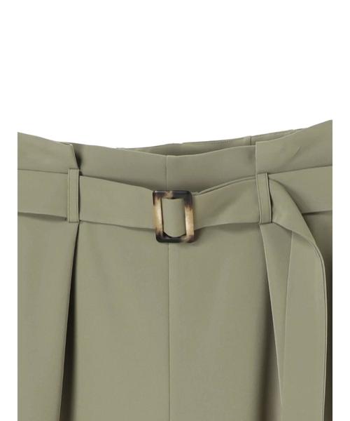 YECCA VECCA(イェッカヴェッカ)の「P.ダブルクロスワイドパンツ(その他パンツ・レディース・ネイビー/カーキ/ライトベージュ・SMALL/MEDIUM)」の16枚目の写真