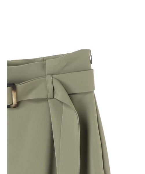 YECCA VECCA(イェッカヴェッカ)の「P.ダブルクロスワイドパンツ(その他パンツ・レディース・ネイビー/カーキ/ライトベージュ・SMALL/MEDIUM)」の17枚目の写真