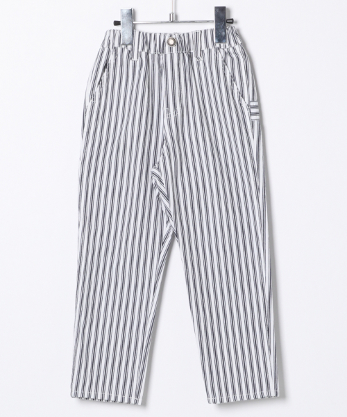 GLOBAL WORK（グローバルワーク）の「【キッズ】ストレッチペインターパンツ/817200（その他パンツ・キッズ・ホワイト/ブラック/カーキ・SMALL/MEDIUM/LARGE/X-LARGE/XX-LARGE）」の2枚目の写真