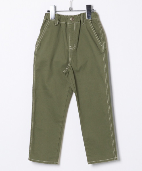 GLOBAL WORK（グローバルワーク）の「【キッズ】ストレッチペインターパンツ/817200（その他パンツ・キッズ・ホワイト/ブラック/カーキ・SMALL/MEDIUM/LARGE/X-LARGE/XX-LARGE）」の3枚目の写真