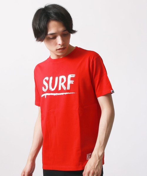 SHISKY（シスキー）の「柄プリントTシャツ（Tシャツ/カットソー・メンズ・オフホワイト/ロイヤルブルー/カーキ/レッド/ライム/ターコイズブルー/ブラック/チャコール/ネイビー/杢グレー・L/M）」の10枚目の写真