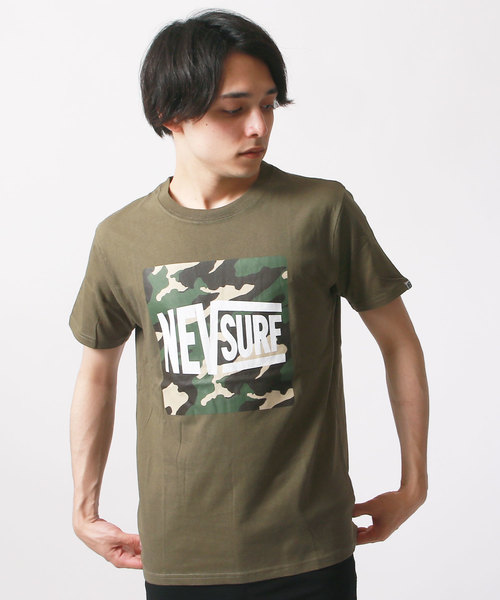 SHISKY（シスキー）の「柄プリントTシャツ（Tシャツ/カットソー・メンズ・オフホワイト/ロイヤルブルー/カーキ/レッド/ライム/ターコイズブルー/ブラック/チャコール/ネイビー/杢グレー・L/M）」の5枚目の写真