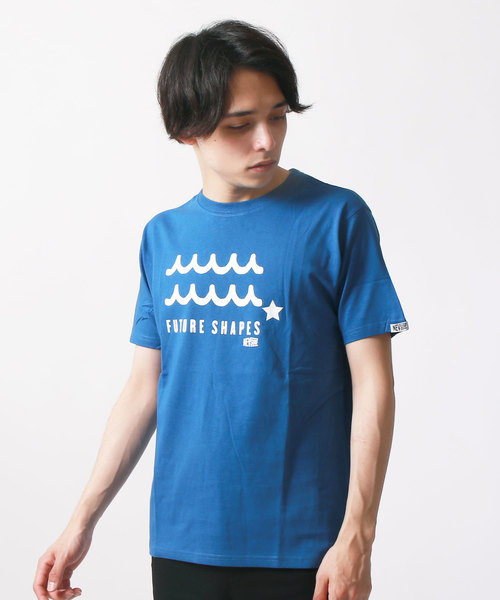 SHISKY（シスキー）の「柄プリントTシャツ（Tシャツ/カットソー・メンズ・オフホワイト/ロイヤルブルー/カーキ/レッド/ライム/ターコイズブルー/ブラック/チャコール/ネイビー/杢グレー・L/M）」の9枚目の写真