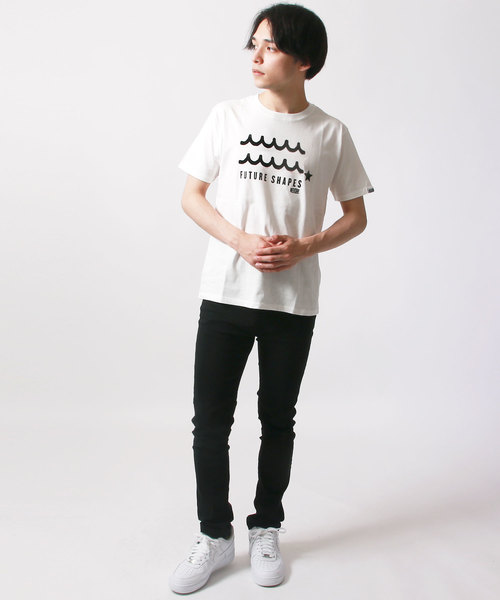 SHISKY（シスキー）の「柄プリントTシャツ（Tシャツ/カットソー・メンズ・オフホワイト/ロイヤルブルー/カーキ/レッド/ライム/ターコイズブルー/ブラック/チャコール/ネイビー/杢グレー・L/M）」の11枚目の写真