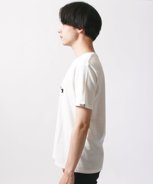 SHISKY（シスキー）の「柄プリントTシャツ（Tシャツ/カットソー・メンズ・オフホワイト/ロイヤルブルー/カーキ/レッド/ライム/ターコイズブルー/ブラック/チャコール/ネイビー/杢グレー・L/M）」の13枚目の写真