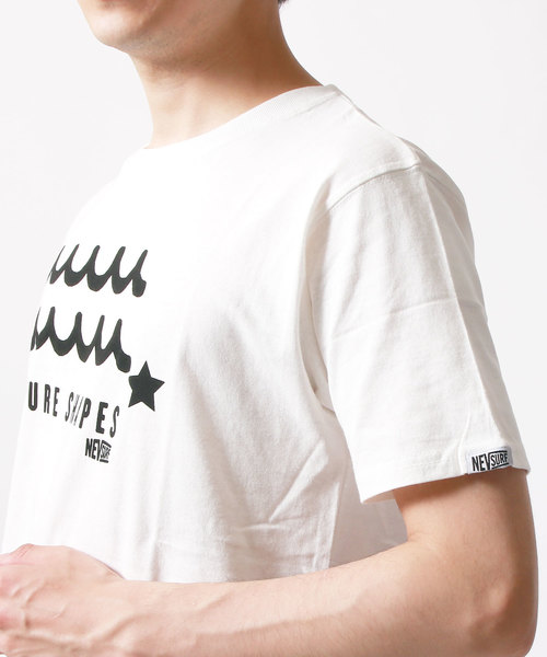 SHISKY（シスキー）の「柄プリントTシャツ（Tシャツ/カットソー・メンズ・オフホワイト/ロイヤルブルー/カーキ/レッド/ライム/ターコイズブルー/ブラック/チャコール/ネイビー/杢グレー・L/M）」の16枚目の写真