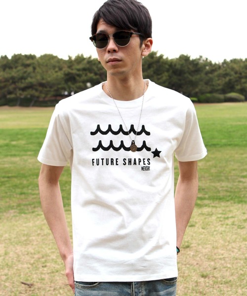 SHISKY（シスキー）の「柄プリントTシャツ（Tシャツ/カットソー・メンズ・オフホワイト/ロイヤルブルー/カーキ/レッド/ライム/ターコイズブルー/ブラック/チャコール/ネイビー/杢グレー・L/M）」の18枚目の写真