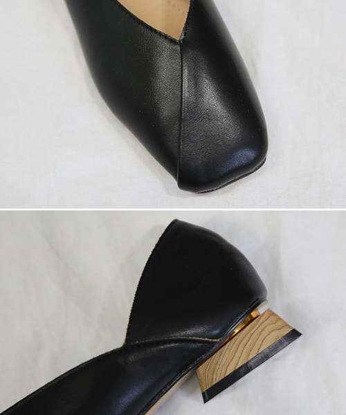 select MOCA(セレクトモカ)の「ウッドヒールスクエアトゥパンプス(パンプス・レディース・ブラック/ベージュ/モカ・SMALL/MEDIUM/LARGE)」の13枚目の写真