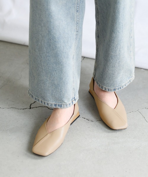 select MOCA(セレクトモカ)の「ウッドヒールスクエアトゥパンプス(パンプス・レディース・ブラック/ベージュ/モカ・SMALL/MEDIUM/LARGE)」の21枚目の写真