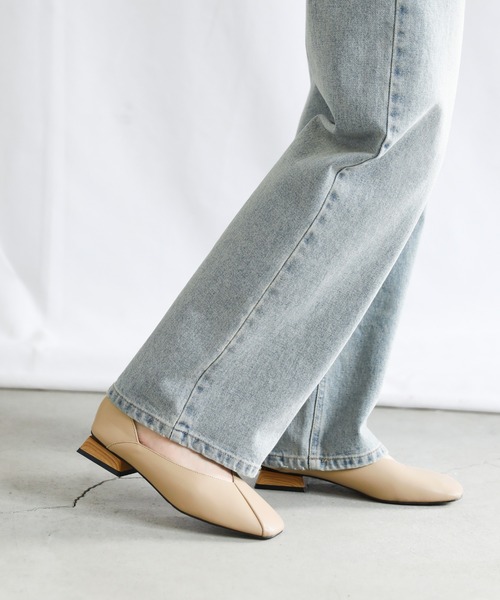 select MOCA(セレクトモカ)の「ウッドヒールスクエアトゥパンプス(パンプス・レディース・ブラック/ベージュ/モカ・SMALL/MEDIUM/LARGE)」の20枚目の写真