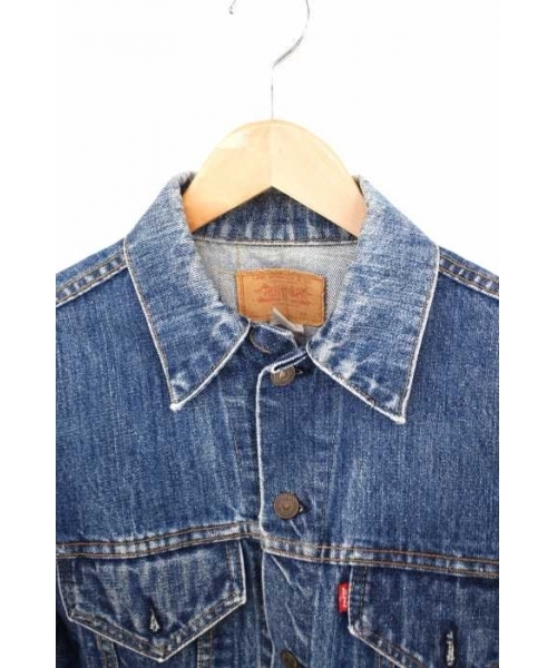 Levi's トラッカージャケット 3rd 90s デニムジャケット　サイズ38 ブランド古着】90s 3rd デニムトラッカージャケット Gジャン（デニム
