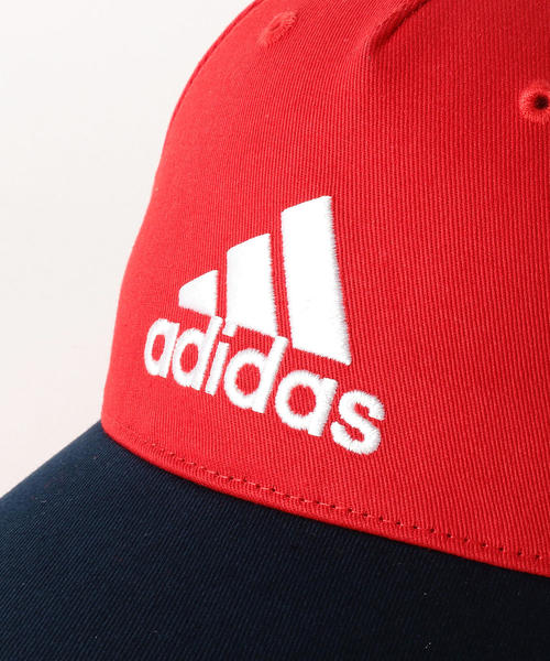 adidas(アディダス)の「ADIDAS グラフィックキャップ(キャップ・キッズ・レッド/コバルトブルー・FREE)」の5枚目の写真