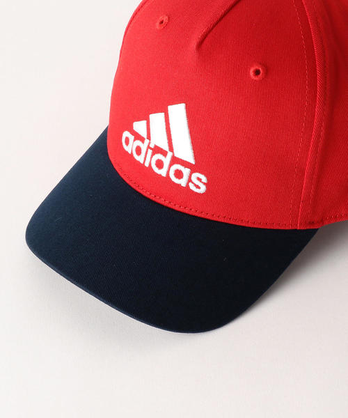 adidas(アディダス)の「ADIDAS グラフィックキャップ(キャップ・キッズ・レッド/コバルトブルー・FREE)」の6枚目の写真