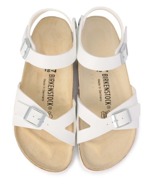 Boisson Chocolat（ボワソンショコラ）の「BIRKENSTOCK RIO（サンダル・レディース・ホワイト/ブラック・35/36/38/37）」の2枚目の写真