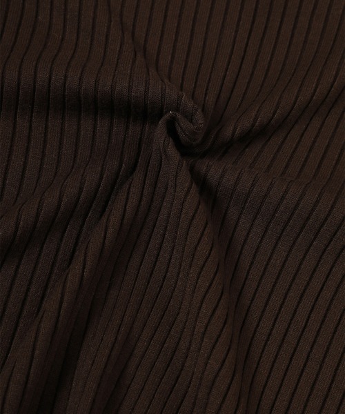 fifth（フィフス）の「サイドスリットタートルリブニット（ニット/セーター・レディース・ブラウン/ベージュ・MEDIUM）」の10枚目の写真