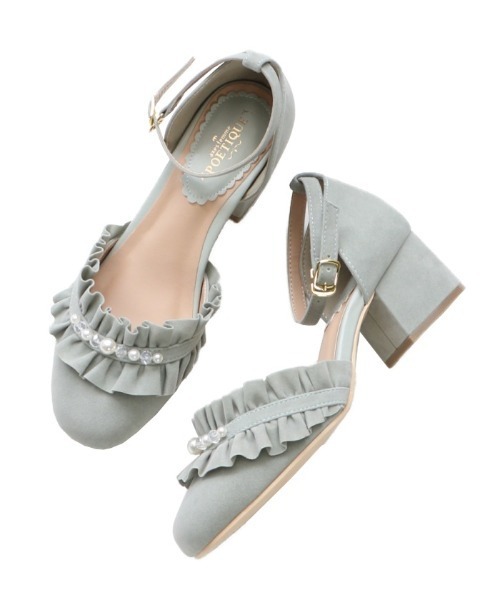 Axes Femme Poetique アクシーズファムポエティック の フリルセパレートパンプス パンプス Wear Axes Femme Poetique アクシーズファムポエティック の フリルセパレートパンプス パンプス Wear
