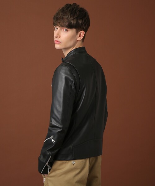 DRESSTERIOR（ドレステリア）の「【Safari12月号掲載】レザーシングルライダースジャケット（ライダースジャケット・メンズ・ブラック・90/91/92）」の7枚目の写真