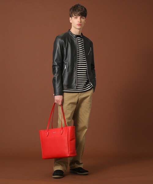 DRESSTERIOR（ドレステリア）の「【Safari12月号掲載】レザーシングルライダースジャケット（ライダースジャケット・メンズ・ブラック・90/91/92）」の10枚目の写真