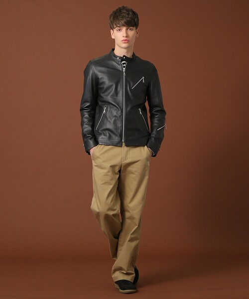 DRESSTERIOR（ドレステリア）の「【Safari12月号掲載】レザーシングルライダースジャケット（ライダースジャケット・メンズ・ブラック・90/91/92）」の12枚目の写真
