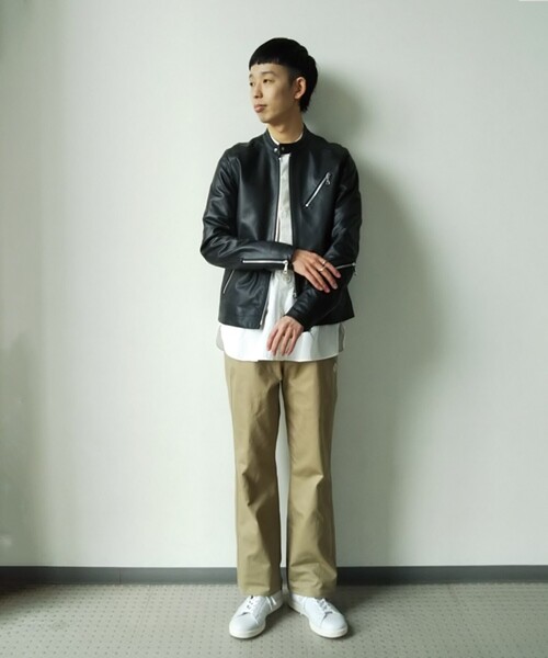 DRESSTERIOR（ドレステリア）の「【Safari12月号掲載】レザーシングルライダースジャケット（ライダースジャケット・メンズ・ブラック・90/91/92）」の18枚目の写真