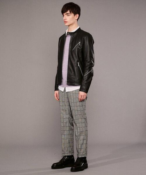 DRESSTERIOR（ドレステリア）の「【Safari12月号掲載】レザーシングルライダースジャケット（ライダースジャケット・メンズ・ブラック・90/91/92）」の21枚目の写真